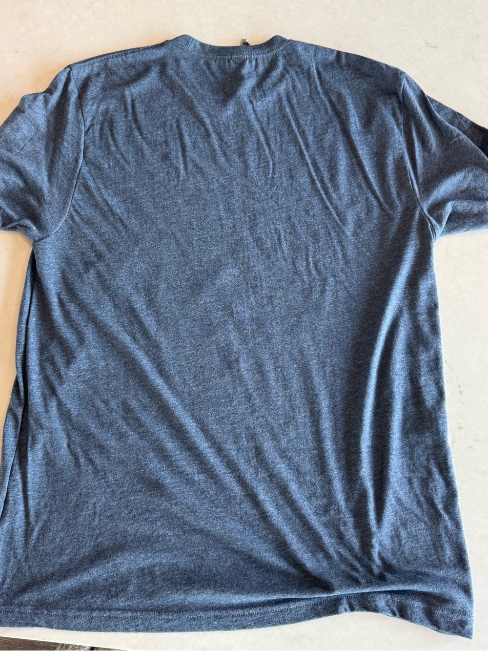 Men's Large Heathered Navy t-shirt with Golden Goose Star!  Brand NEW - Picture 2 of 4